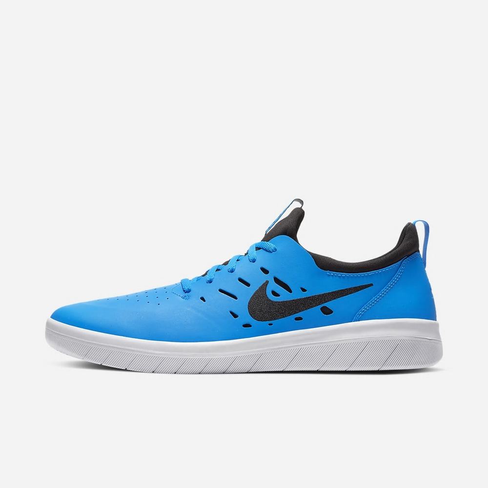 Chaussure De Skate Nike SB Nyjah Free Bleu 9127-458 Photo Blue/Photo Blue/White/Black Femme | CUF-67334807